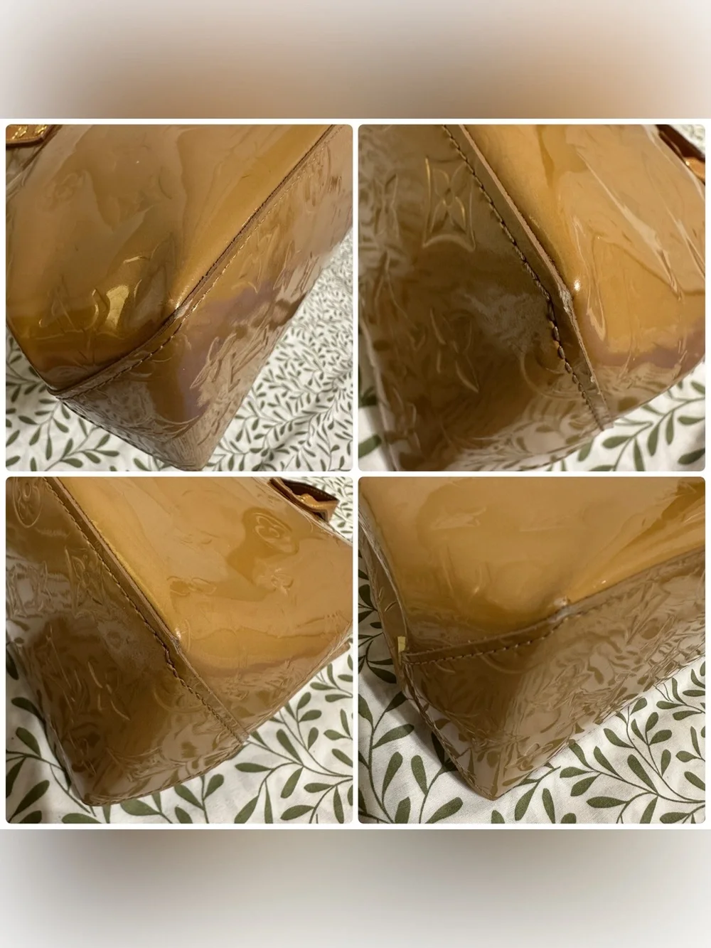Louis Vuitton PM Reade in Dark Beige